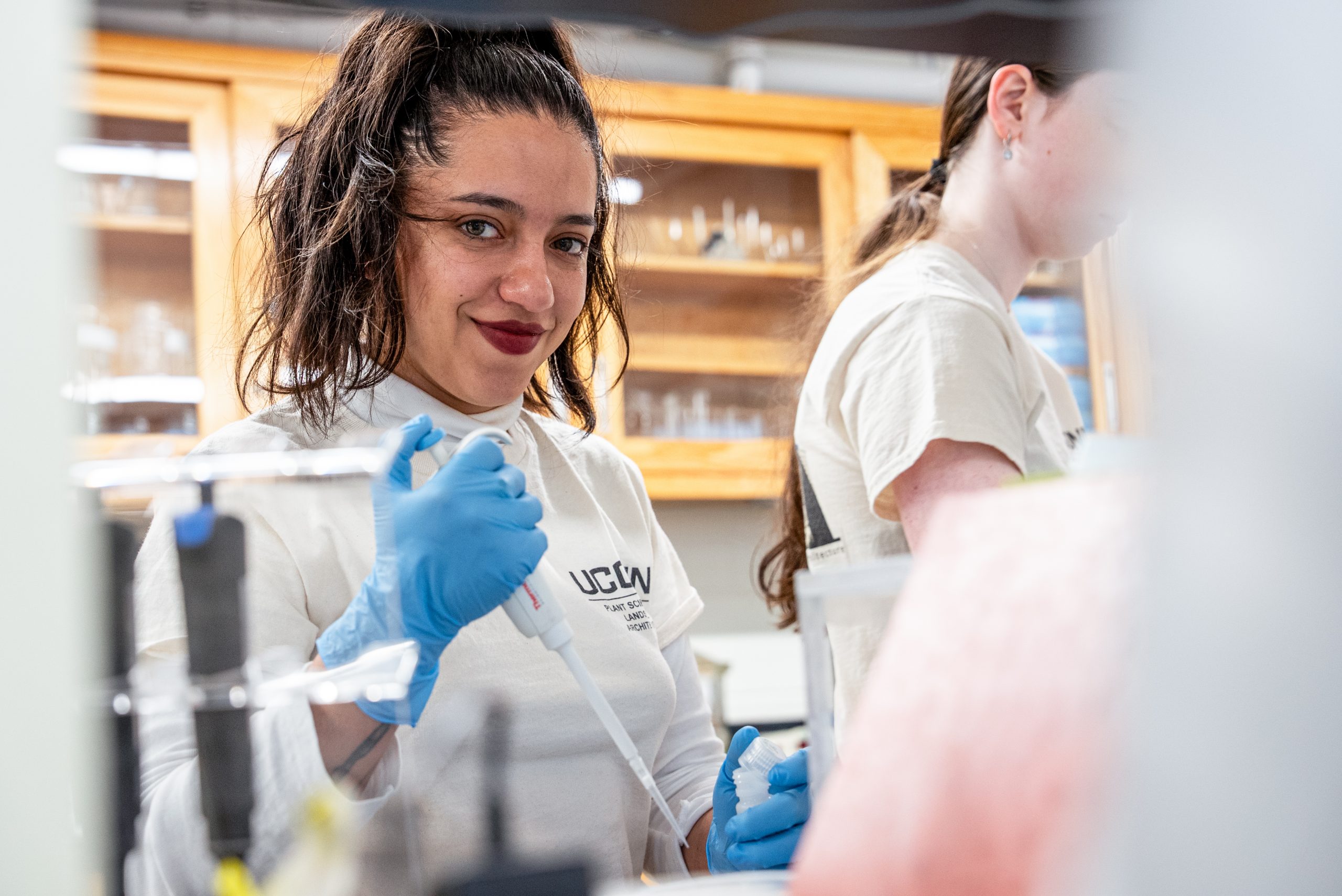 researcher in a lab