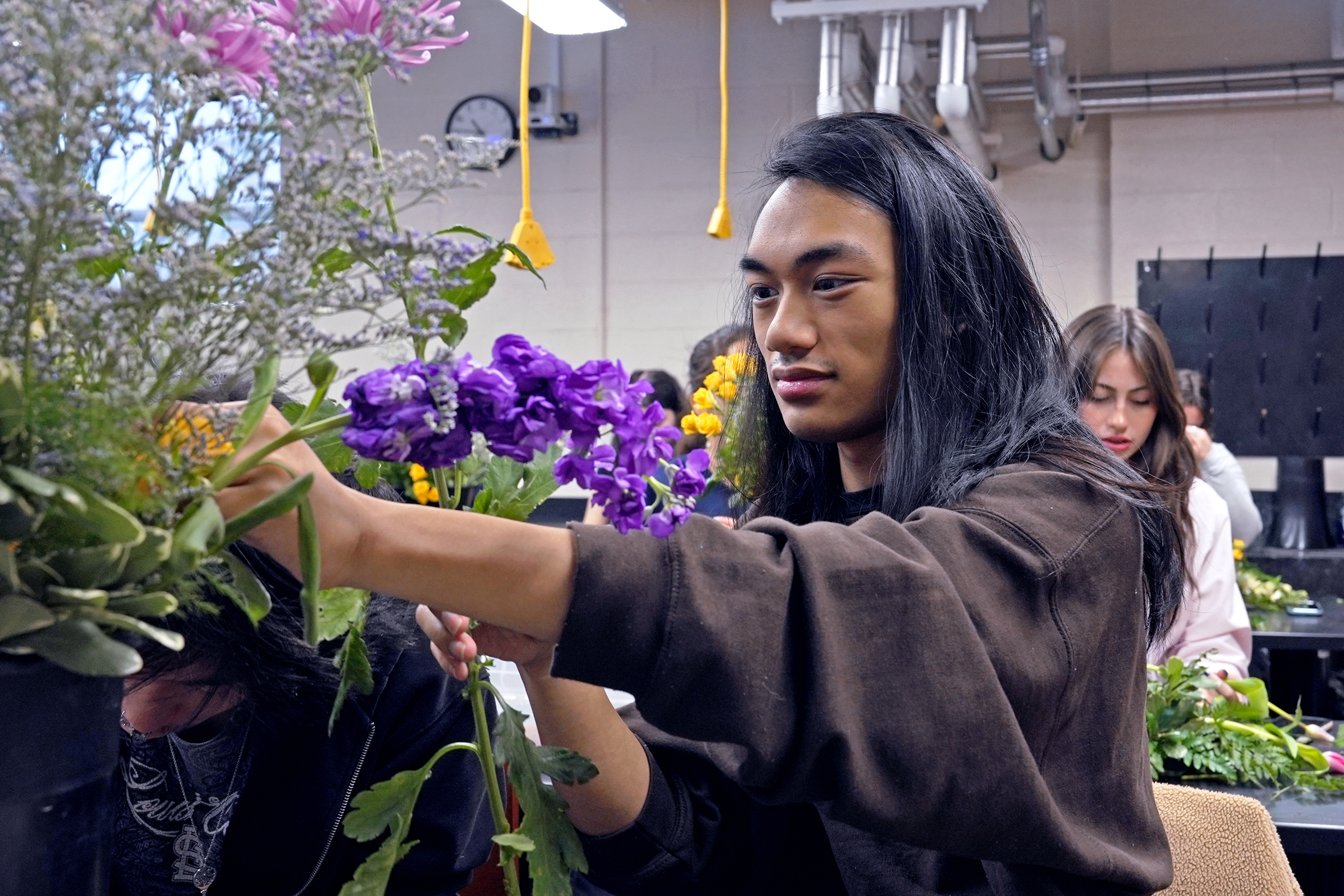 floral arrangement class